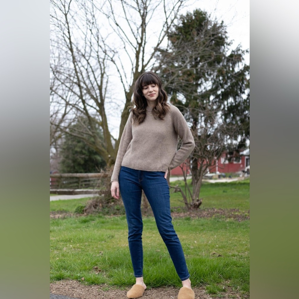 Jenni Kayne Cashmere Fisherman Sweater - Picture 4 of 8